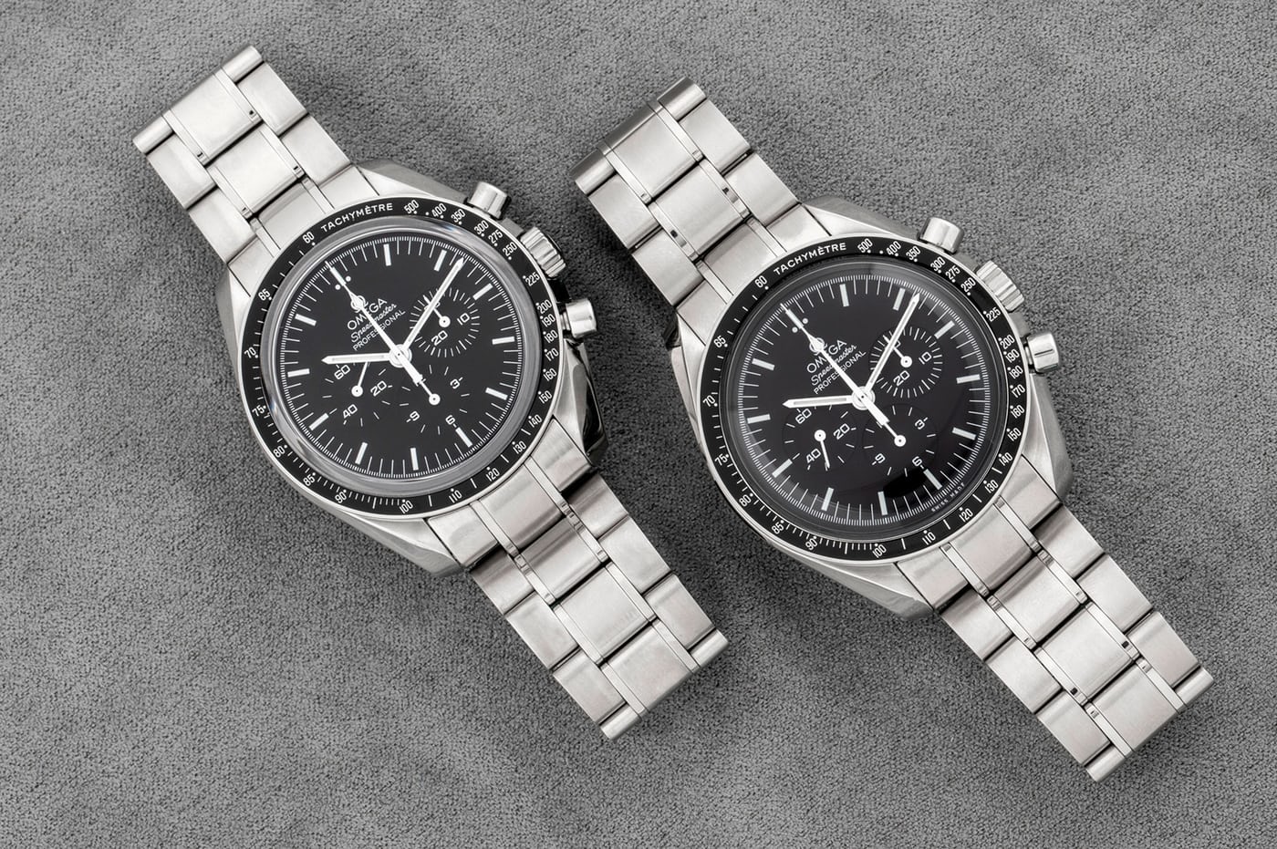 Two Omega Speedmasters