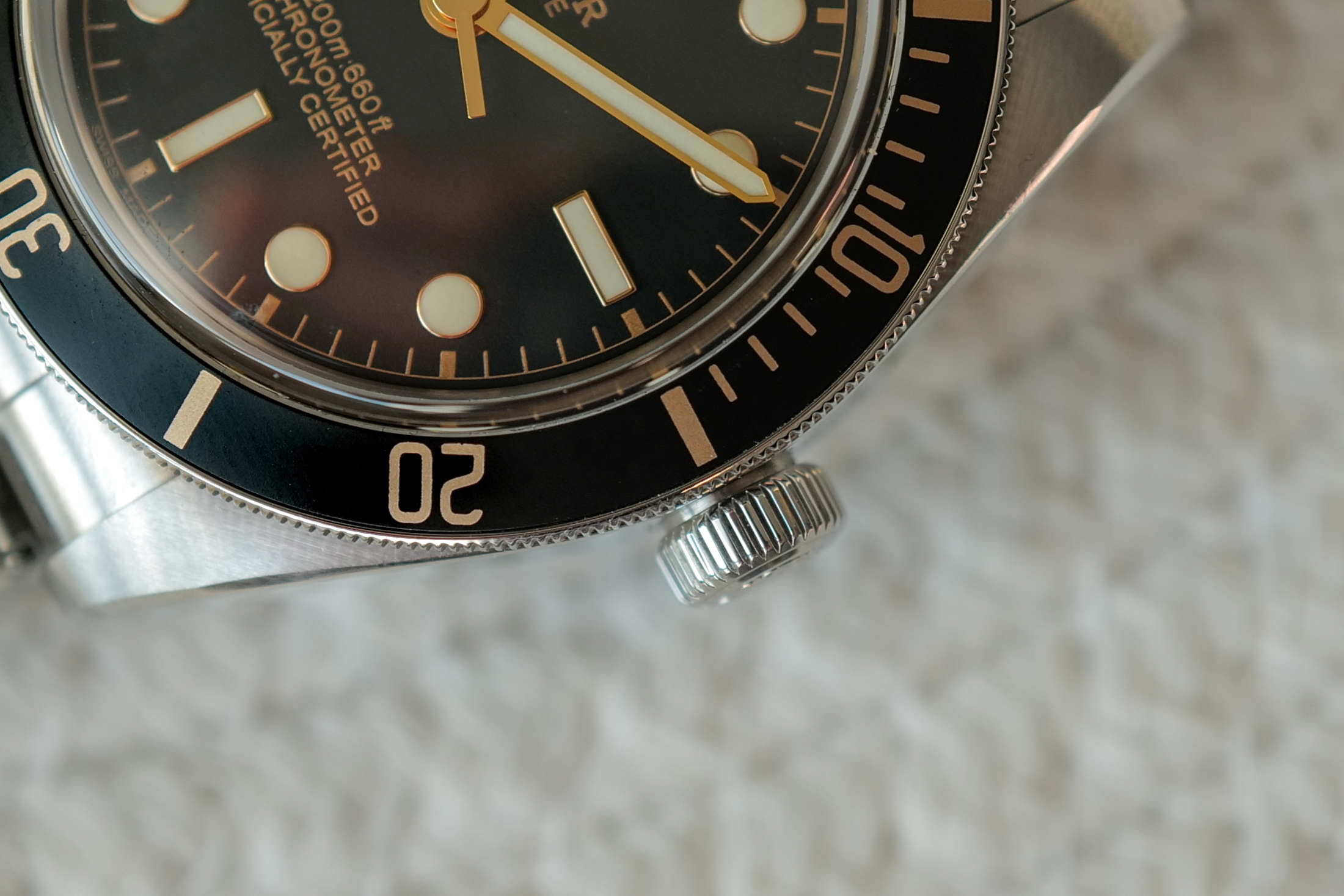 Tudor Black Bay 58 Crown