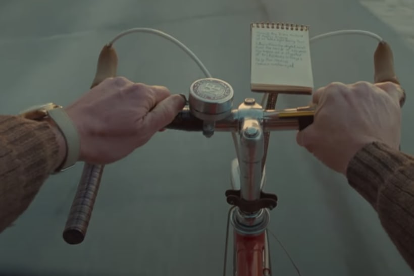 Eclair chronograph on a bike