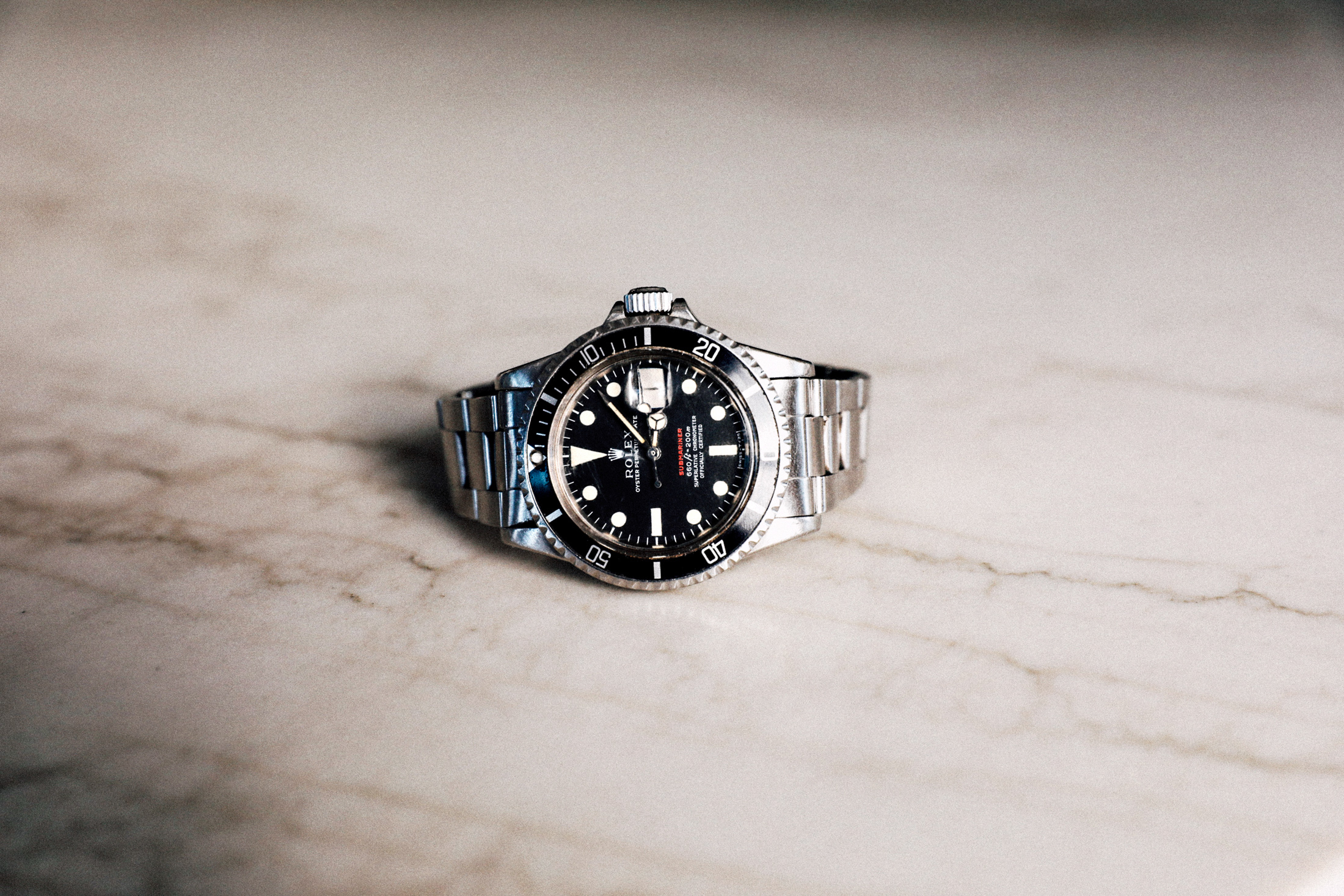 A Rolex Submariner watch