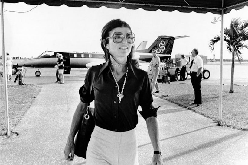  Jacqueline Kennedy Onassis, West Palm Beach, Florida, 1973