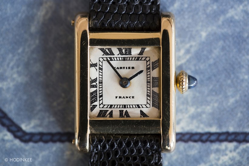 Jacqueline Kennedy Onassis, Cartier Tank, "France" marked dial