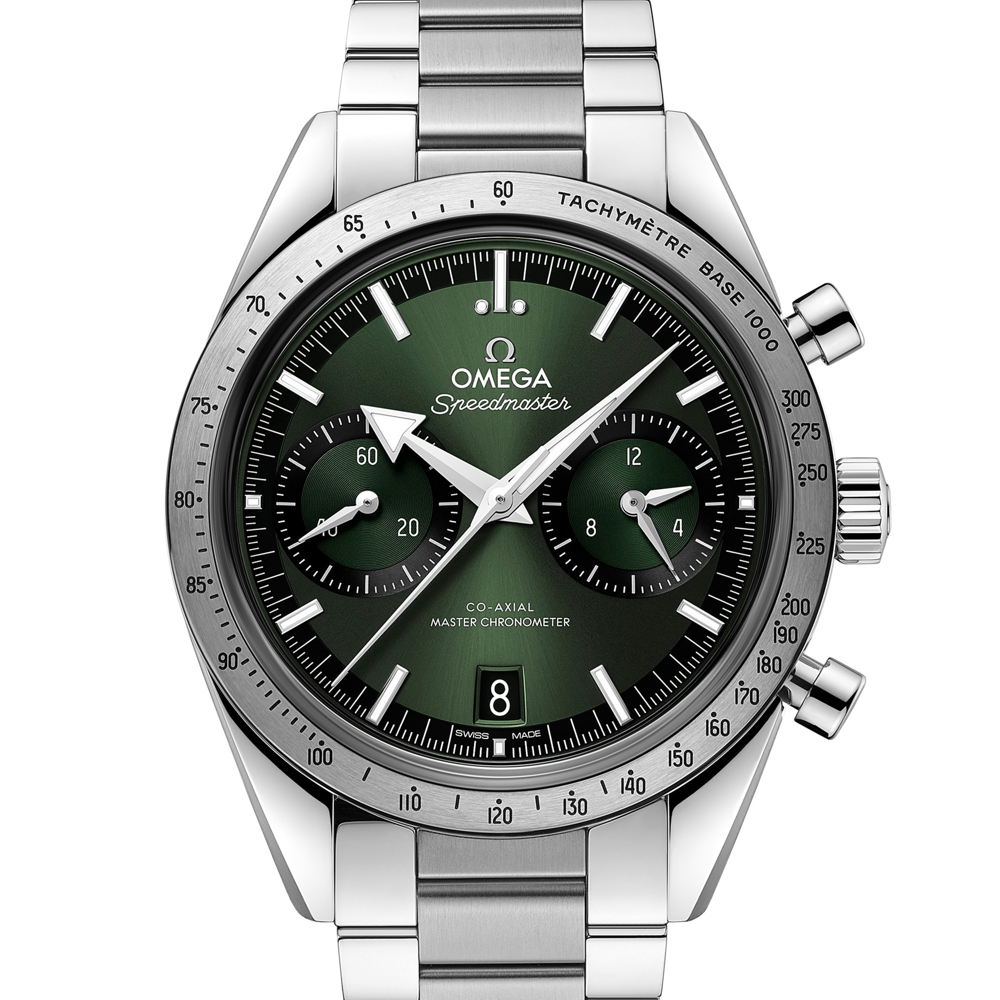 Soldier image of green dial Speedmaster 57