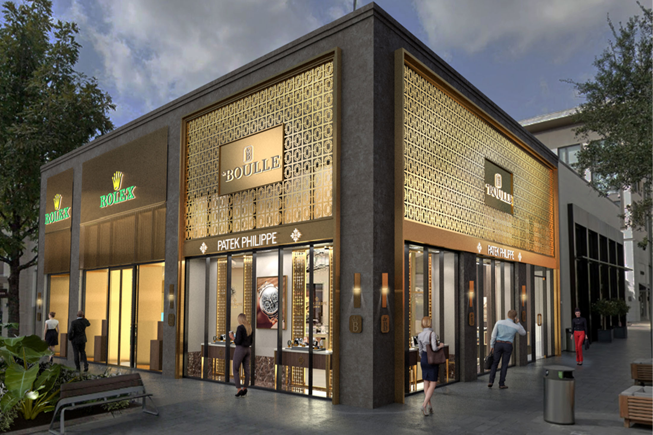 A rending of de Boulle's upcoming Houston location.