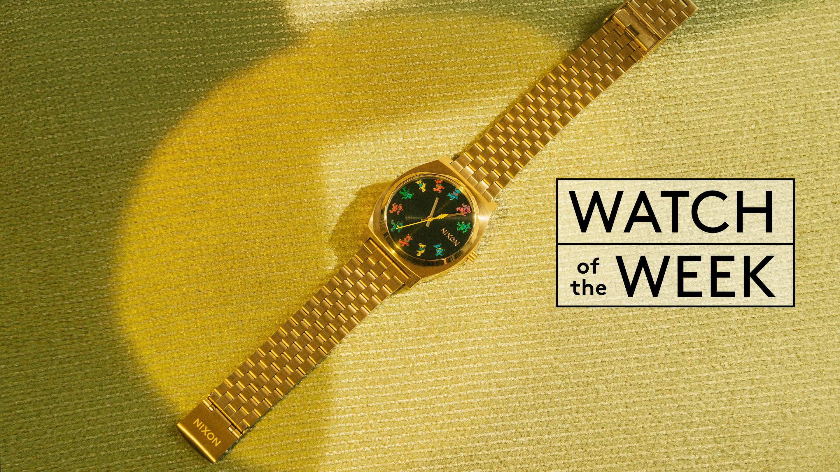 WATCH OF THE WEEK: ニクソンとグレイトフル・デッドのコラボ WATCH OF THE WEEK: ニクソンとグレイトフル・デッドのコラボ