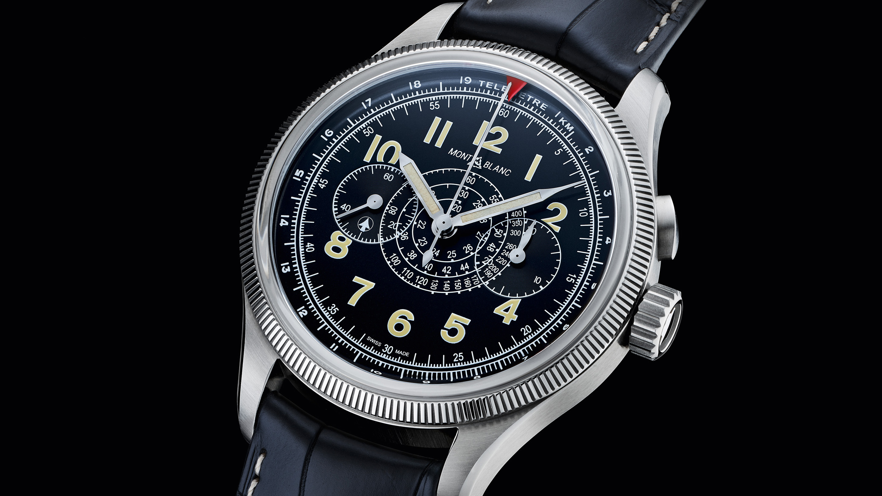 ワ*ン様 Montblanc モンブラン クロノグラフ 時計 世界限定100本！モンブランの新作クロノグラフのここがすごい