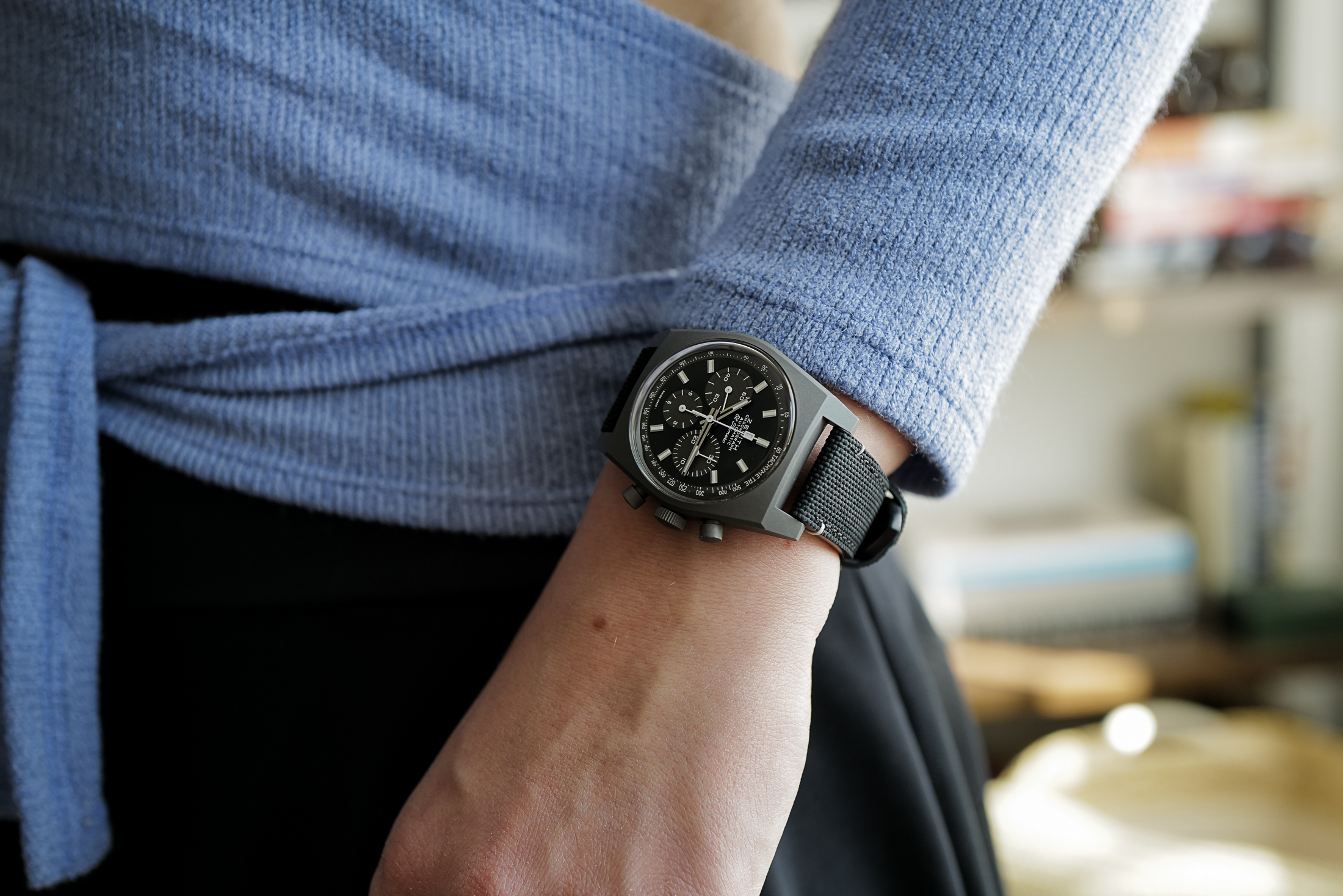 Zenith Revival Shadow on wrist