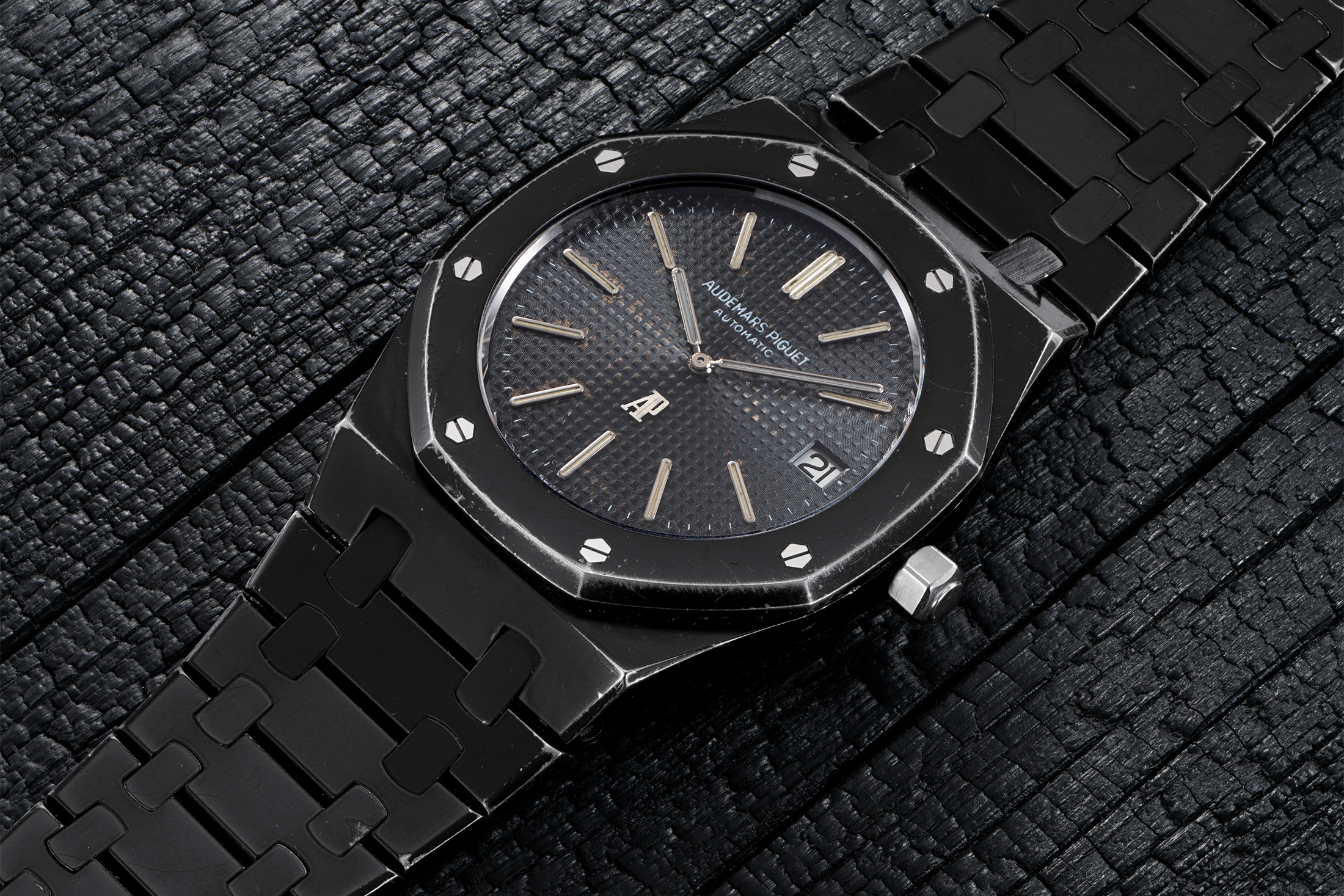 Audemars Piguet Royal Oak ref. 5402 Karl Lagerfeld Black PVD coated "A series"