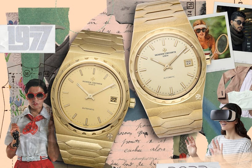 Old and new versions of the Vacheron Constantin 222