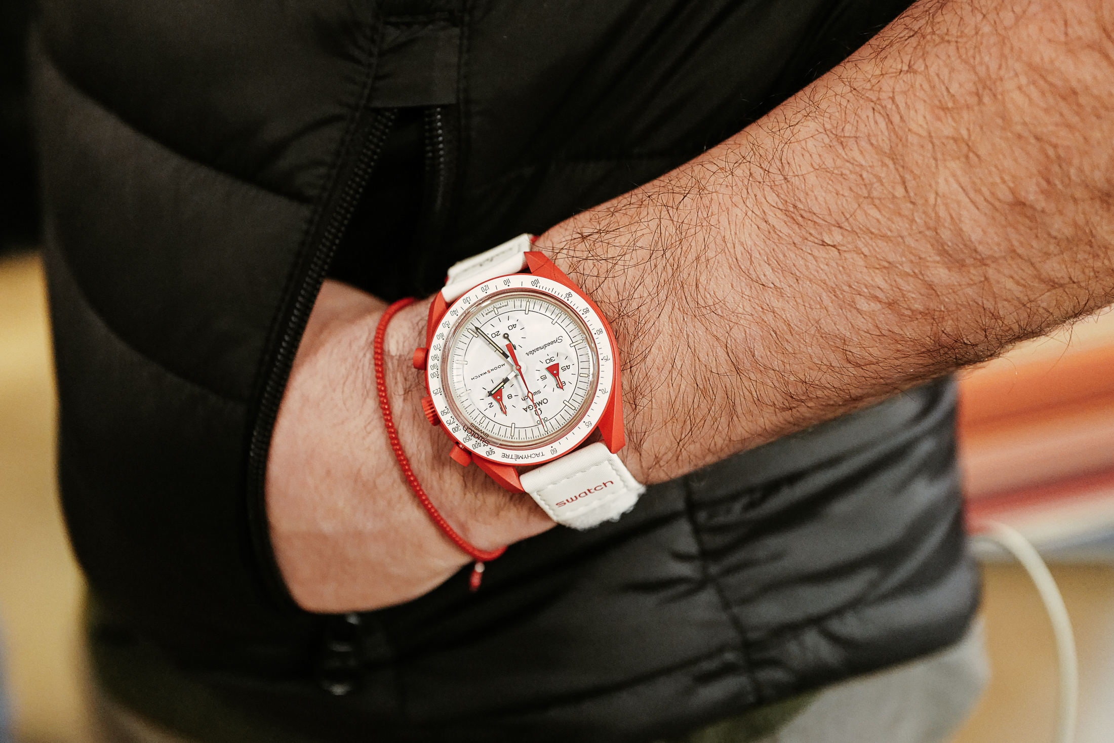 OMEGA × SWATCH Mission to MARS オメガ スウォッチ-