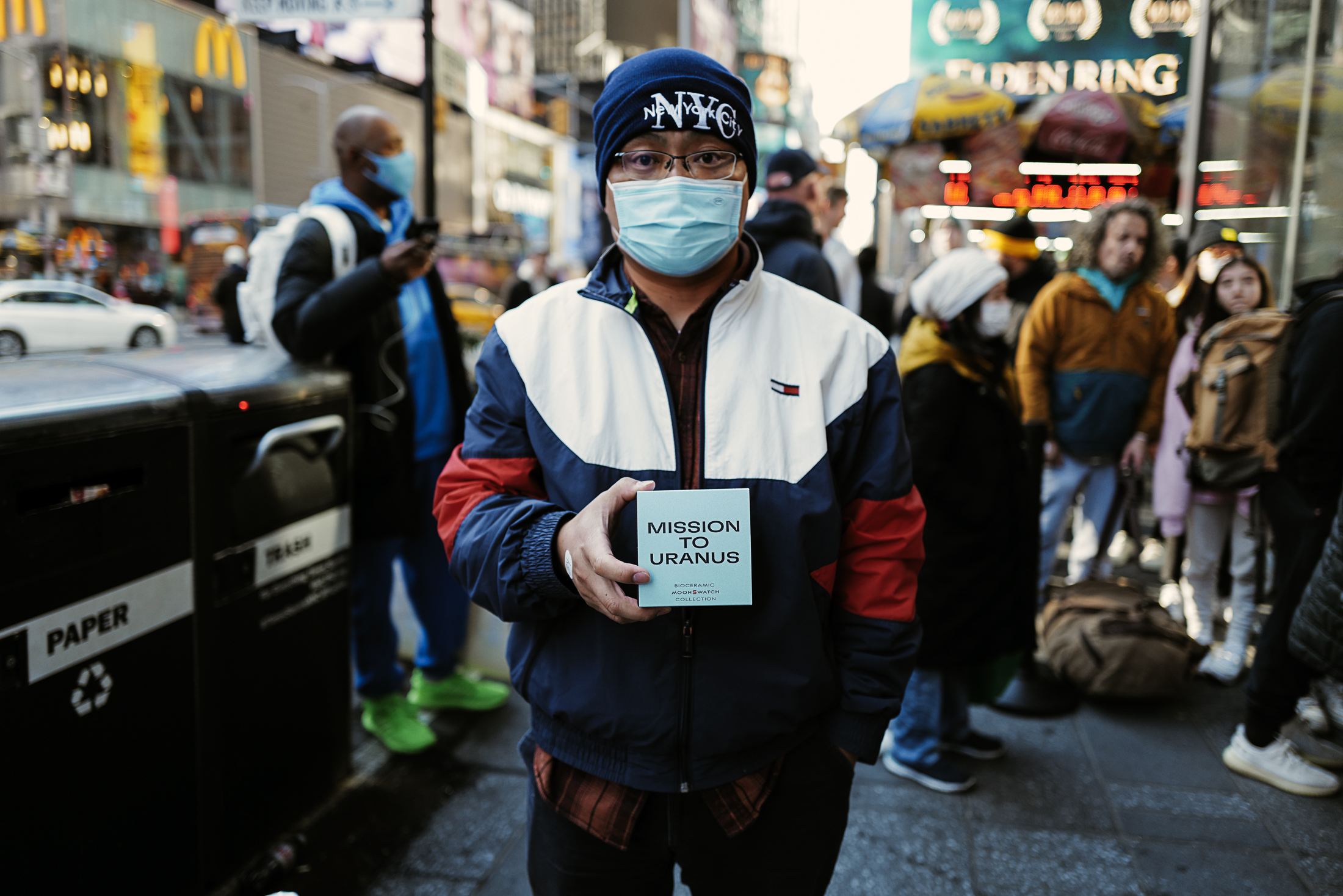 MoonSwatch Launch NYC Mission to Uranus