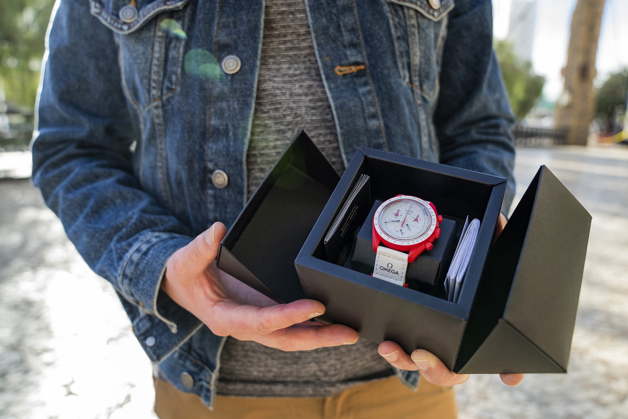 an omega x swatch mission to mars