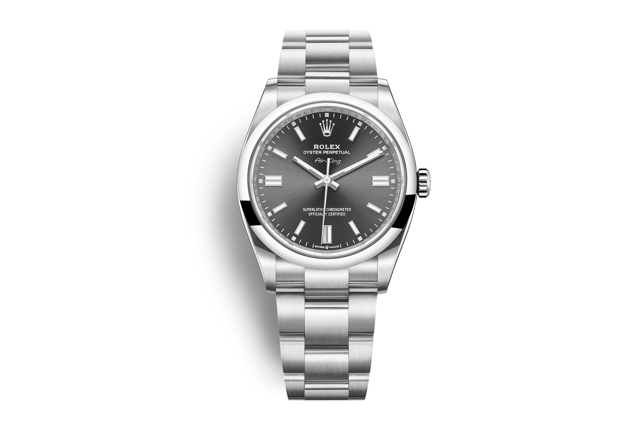 a grey dial air-king mockup