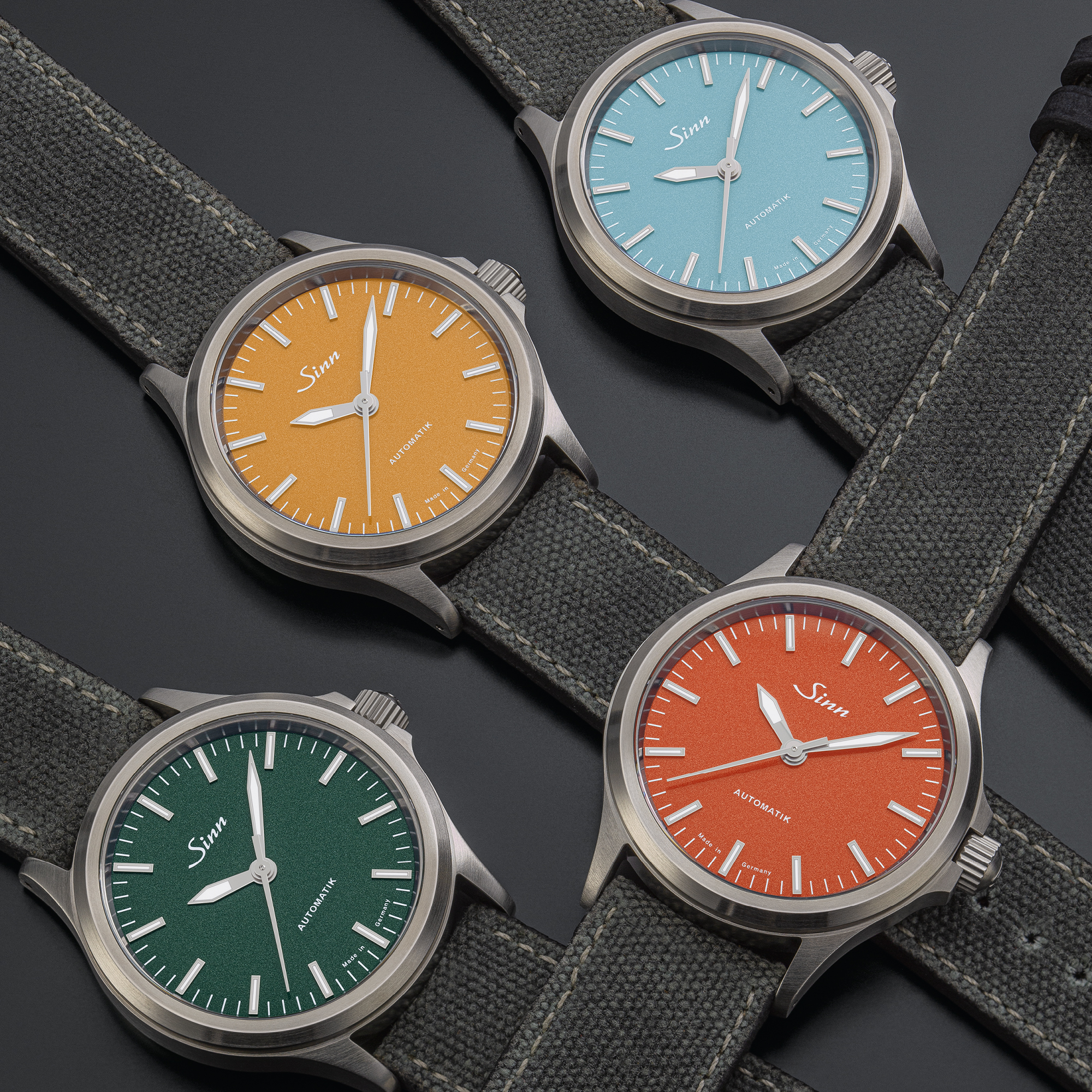 Introducing: ジン 556シリーズにカラフルなダイヤルを採用した限定モデルが4本登場 - Hodinkee Japan （ホディンキー  日本版）