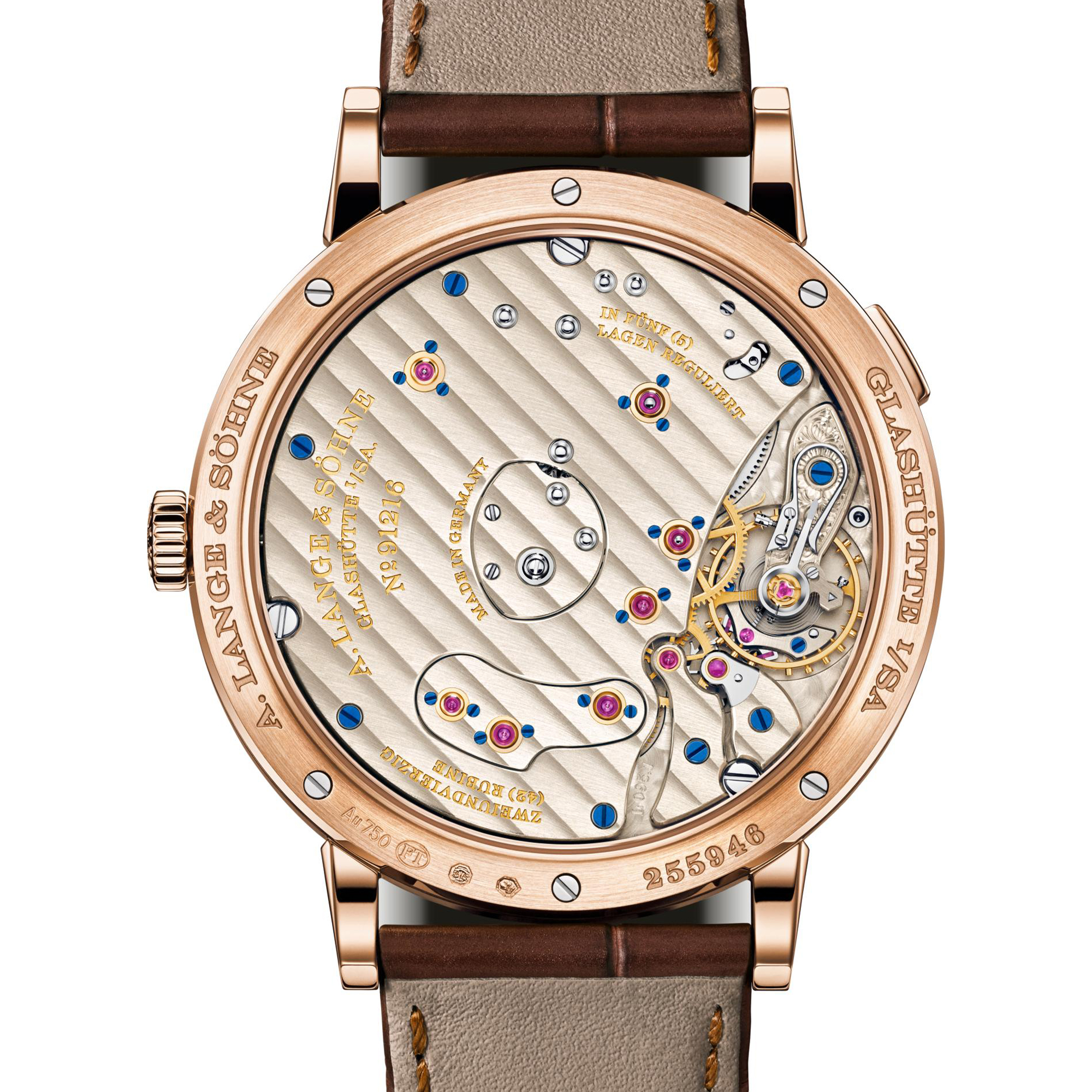 Caliber L095.1 inside the new Grand Lange 1.