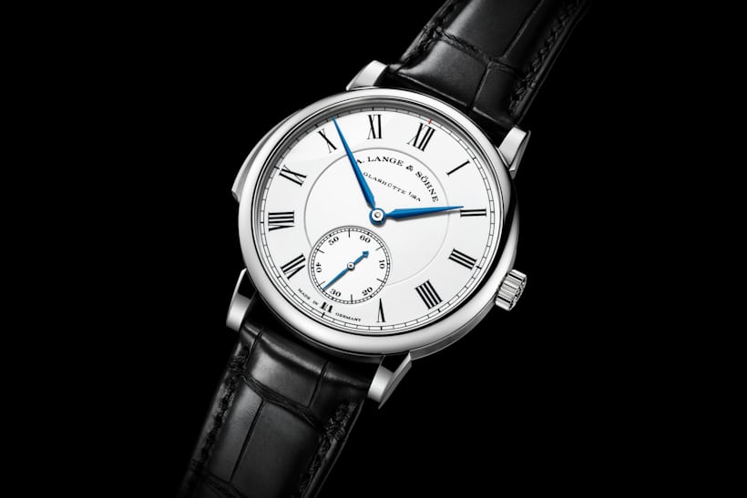 A rendering of the A. Lange & Söhne Richard Lange Minute Repeater.