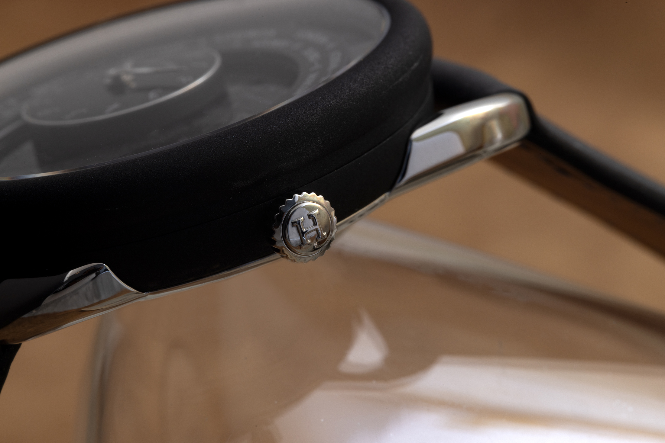 Arceau Le Temps De Voyageur case flank, black model