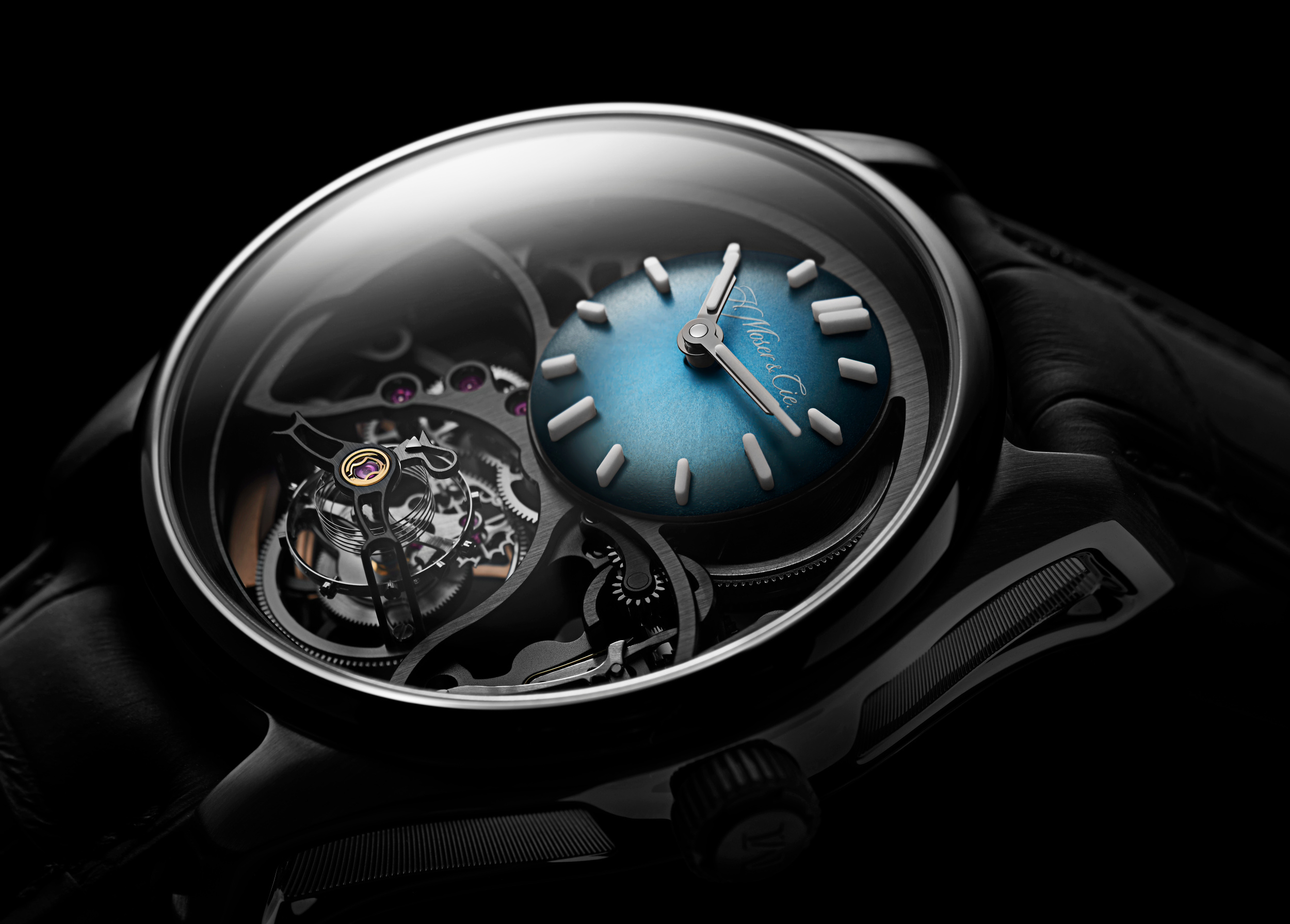 H. Moser's New Cylindrical Tourbillon
