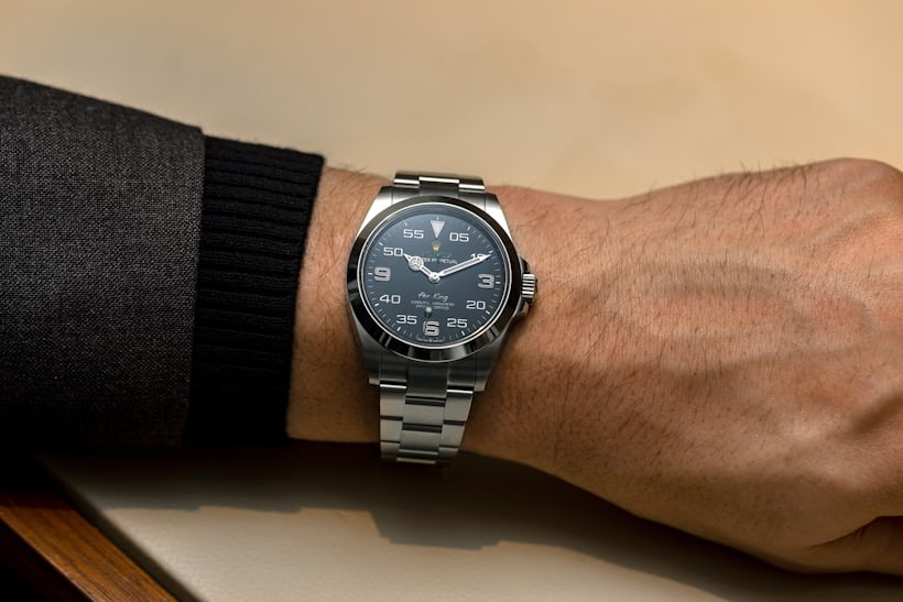 新型エアキング Ref.126900 美品 メンズ 腕時計