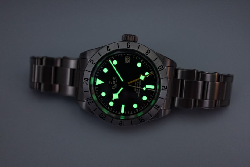 the lume of the black bay pro. 
