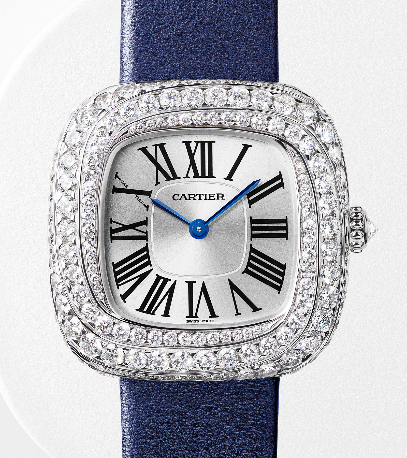 coussin white gold and white diamonds