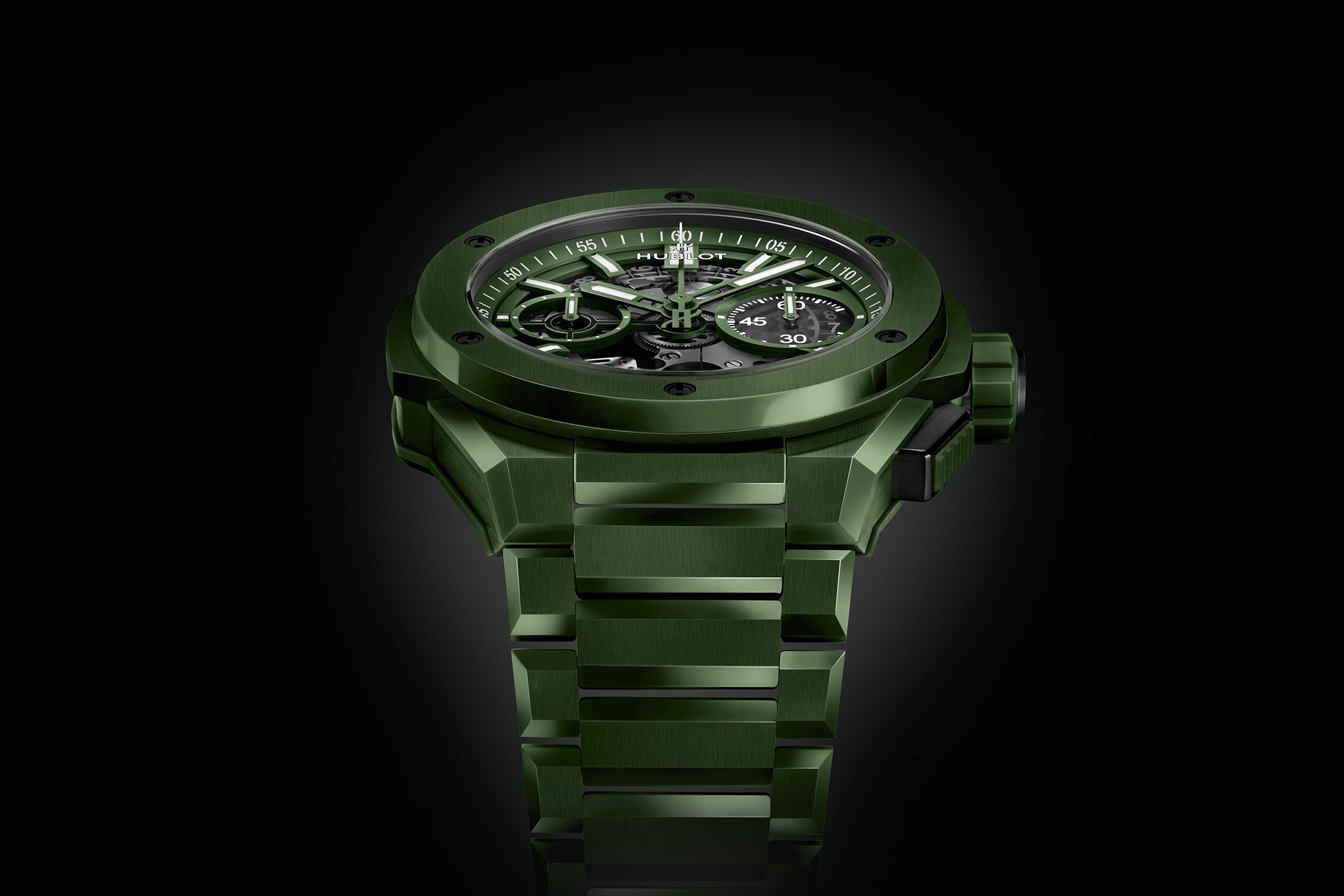 the green  integral ceramic 