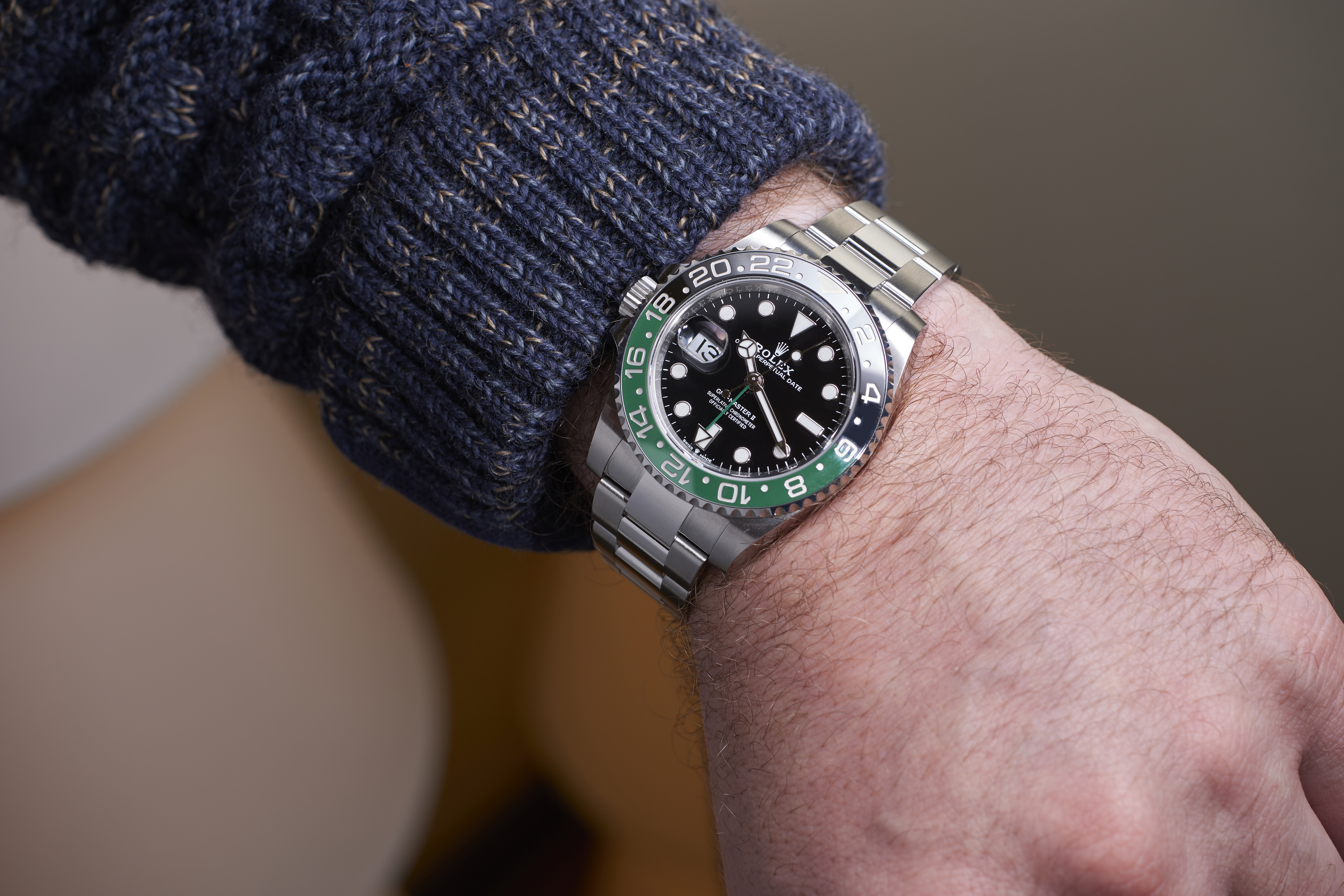 Rolex GMT-Master II ref. 126720VTNR on wrist