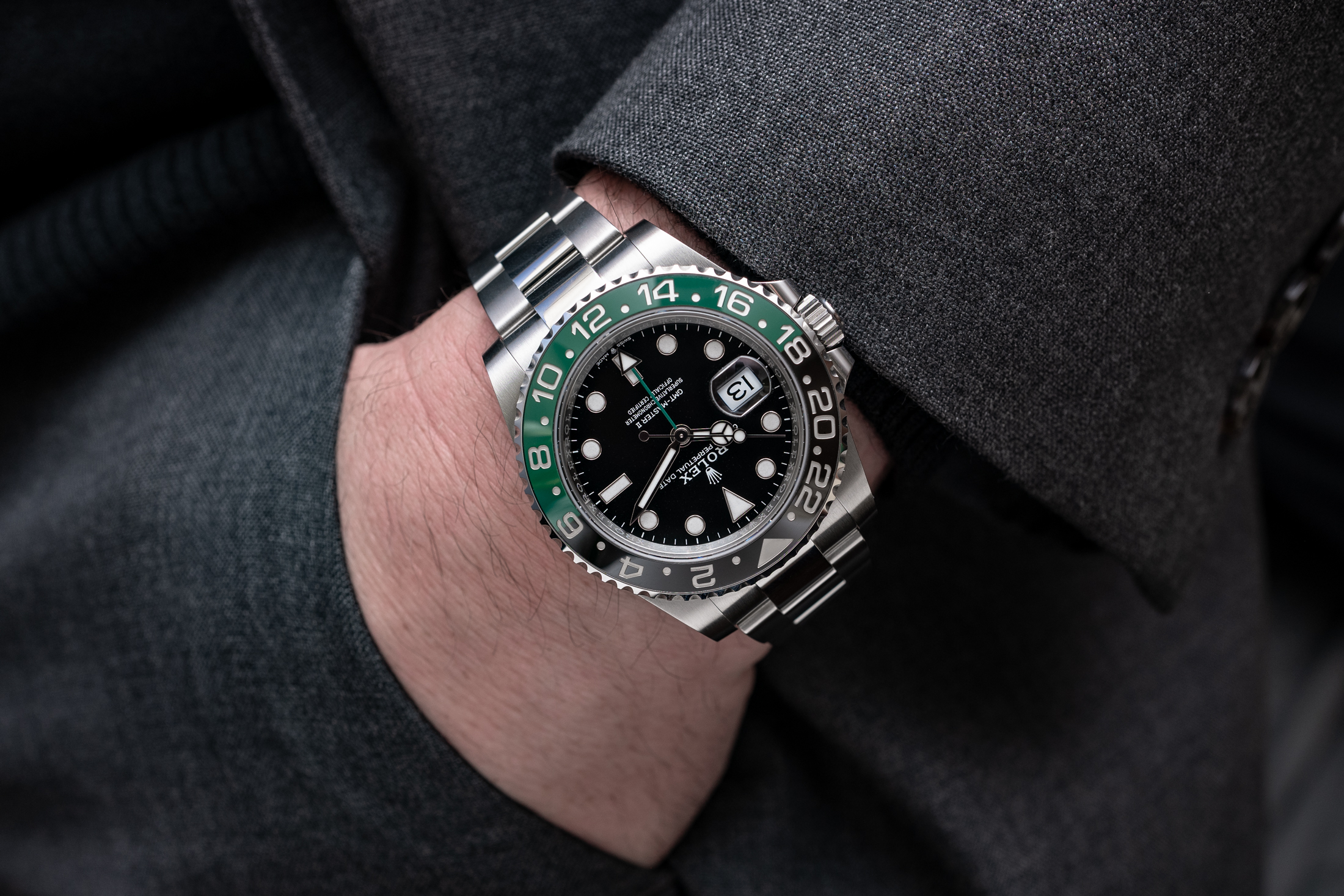 Rolex GMT-Master II ref. 126720VTNR on wrist