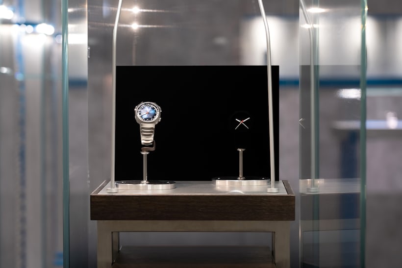 Moser Vantablack watch