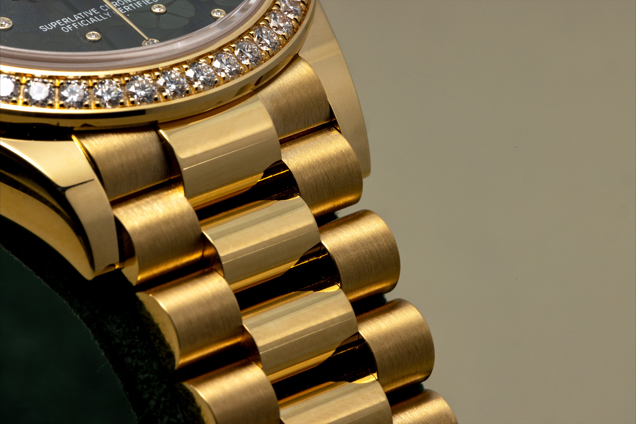 bracelet details of 31mm datejust