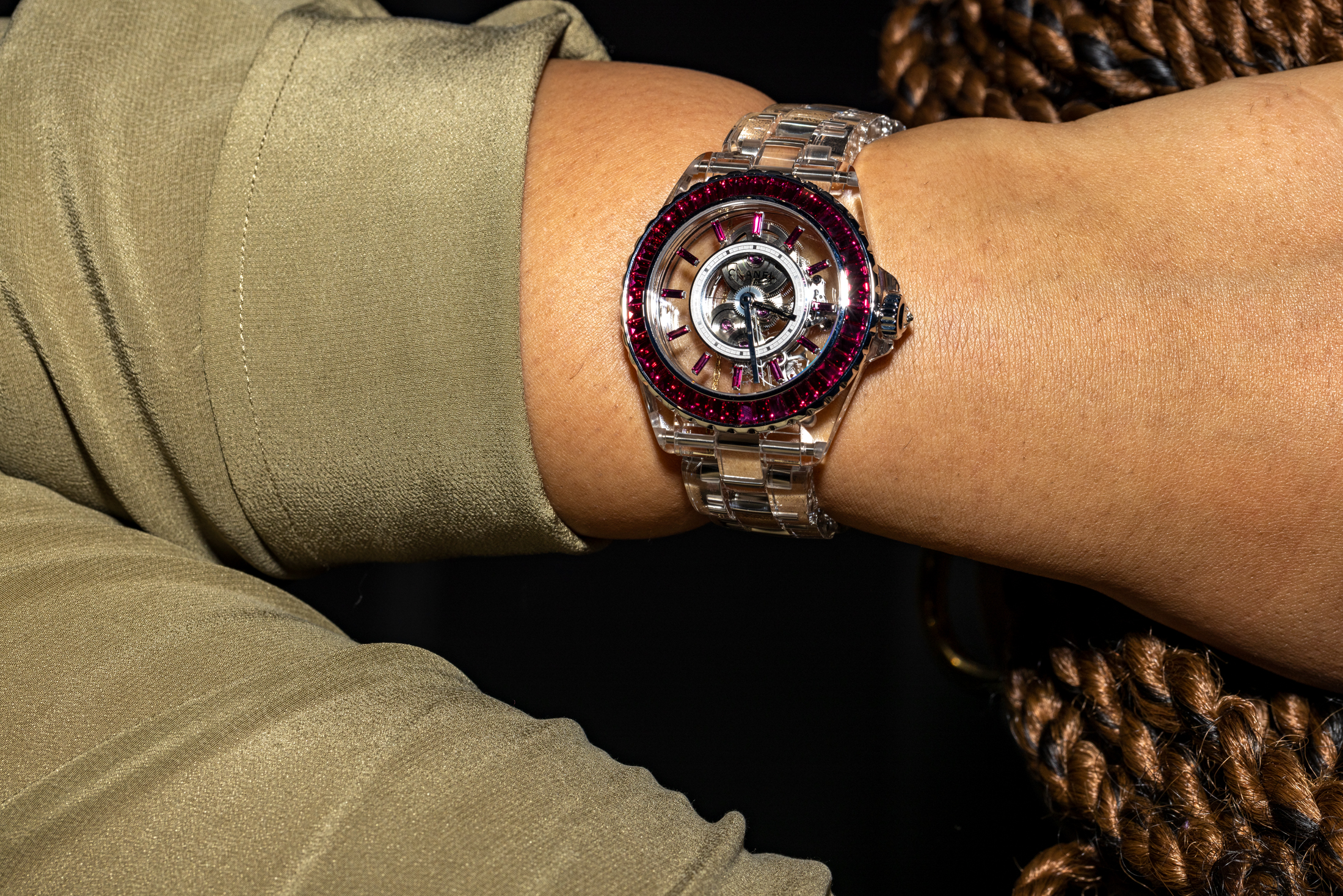 Chanel J12 X ray watch