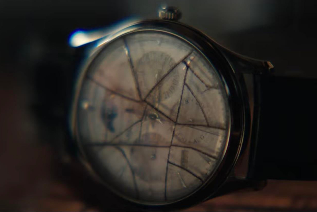 JLC Master Ultra Thin Perpetual shattered dial