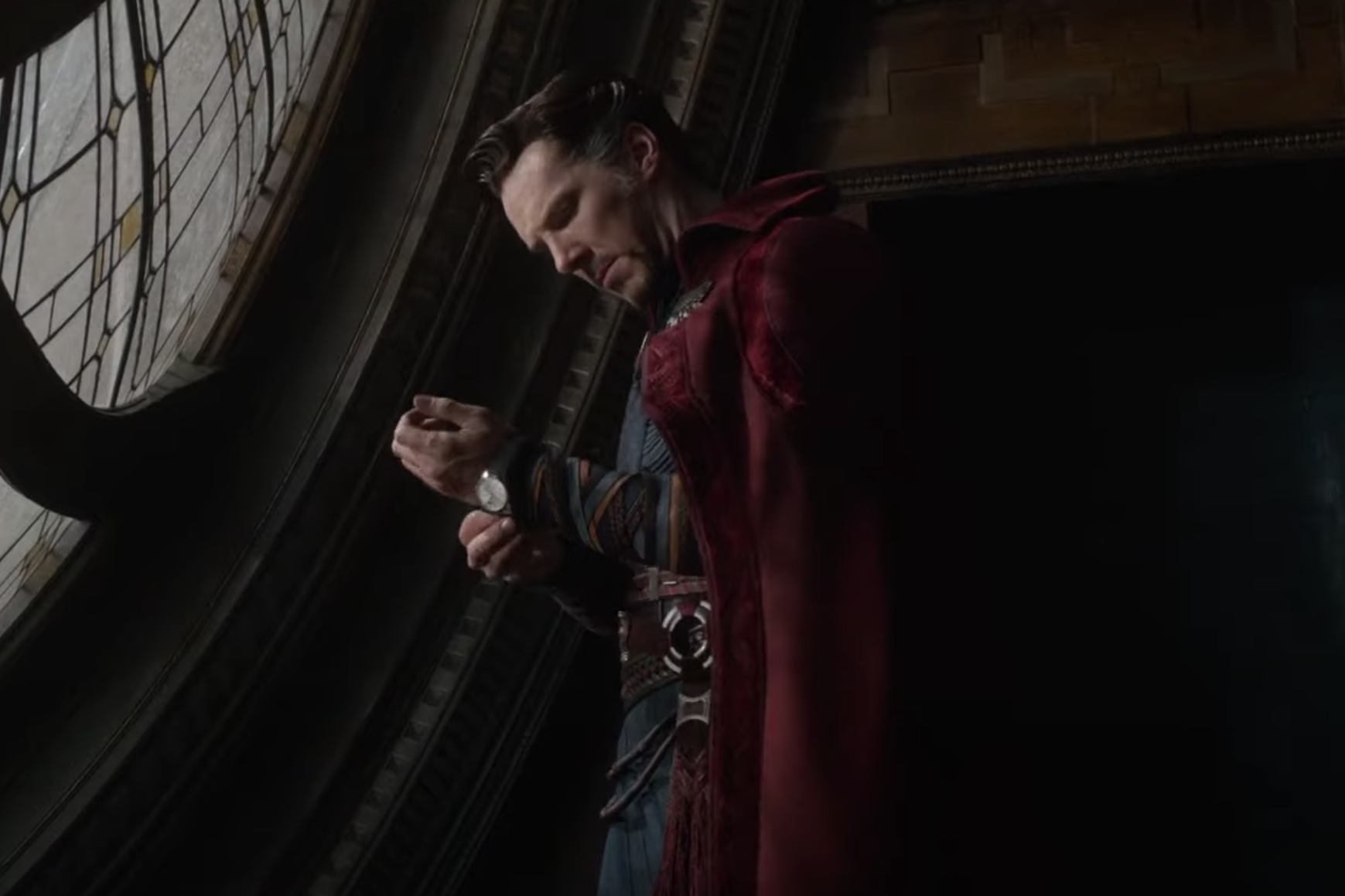 JLC Master Ultra Thin Perpetual on Doctor Strange's wrist