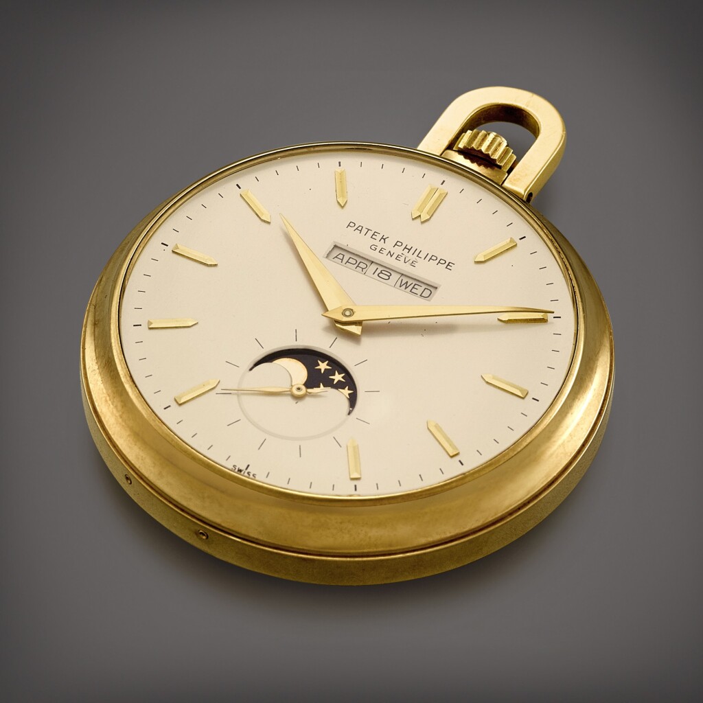A Possibly Unique Tiffany-Signed Patek Philippe Pocket Watch Owned By An Esmond Bradley Martin