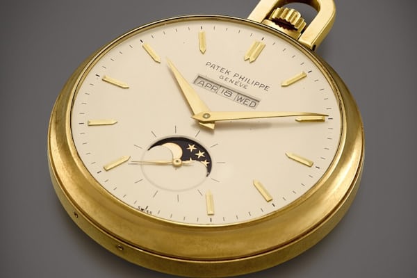 A Possibly Unique Tiffany-Signed Patek Philippe Pocket Watch Owned By An Esmond Bradley Martin