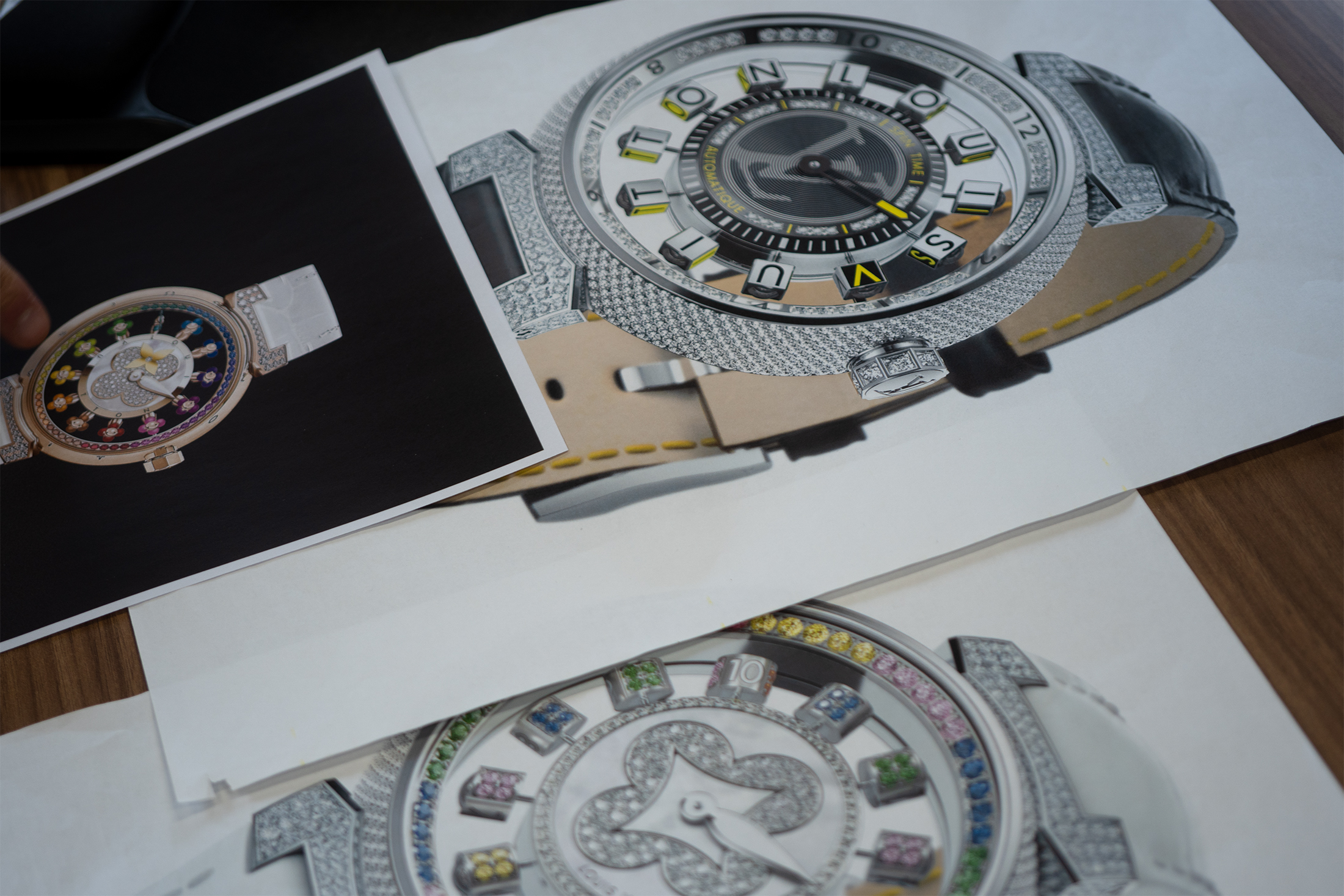 Inside La Fabrique du Temps in Geneva.