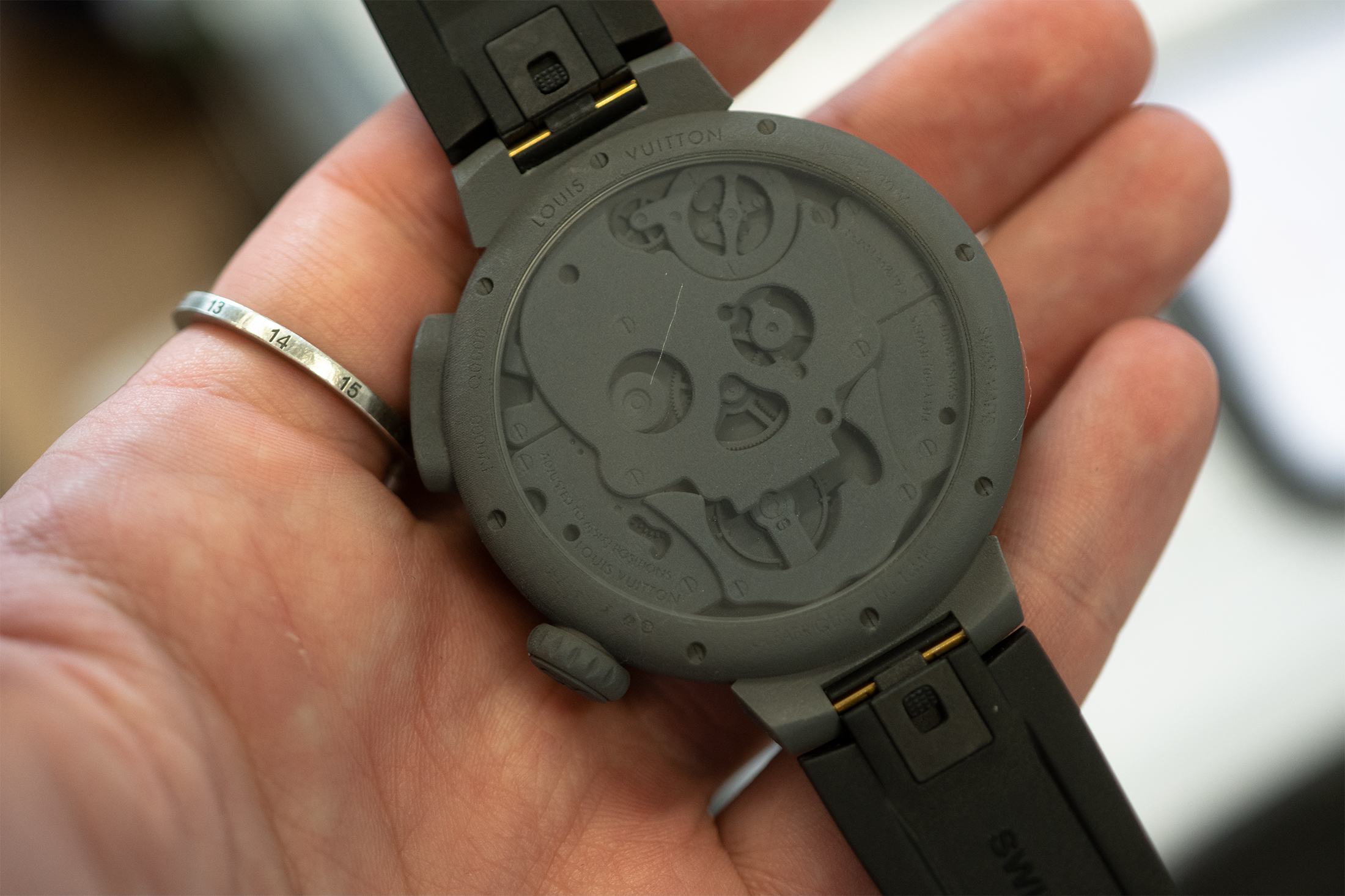 A 3D model of a Louis Vuitton Watch