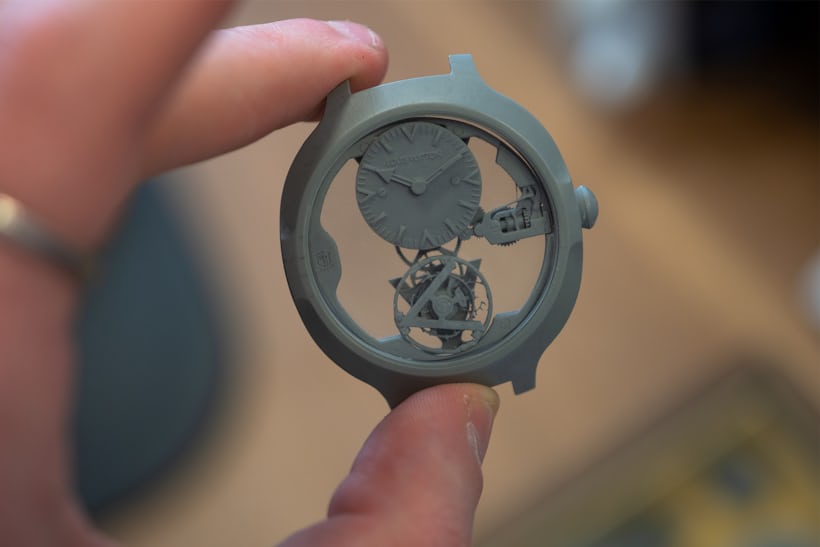 A 3D model of a Louis Vuitton Watch