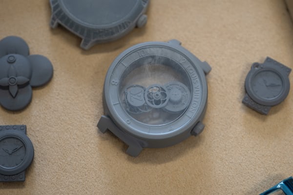 A 3D model of a Louis Vuitton Watch