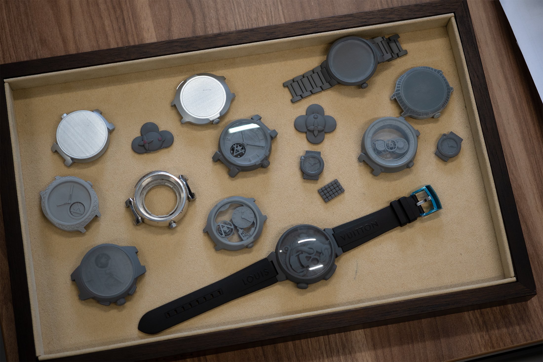 A 3D model of a Louis Vuitton Watch