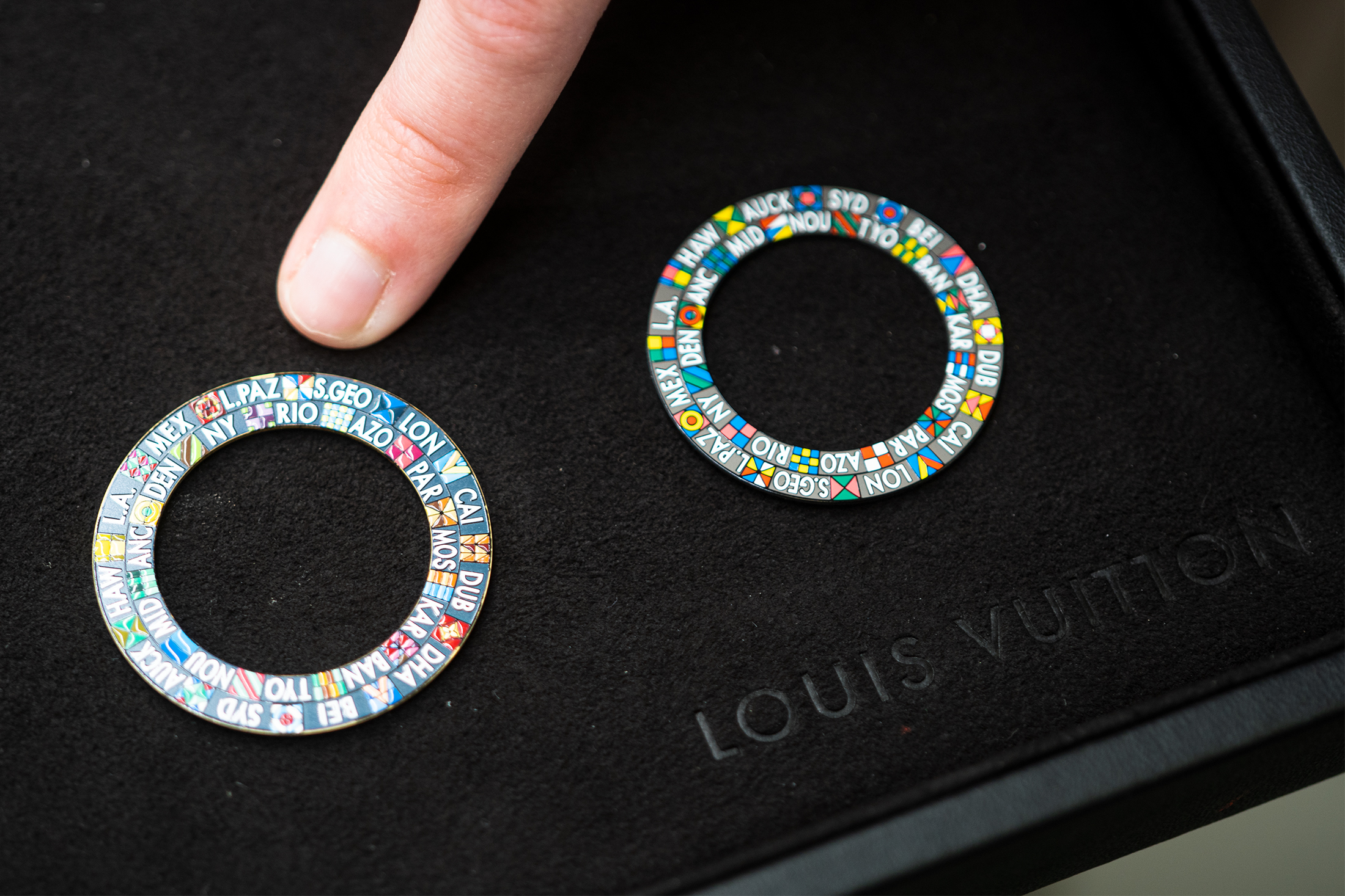 Dials are painted by hand at La Fabrique Du Temps