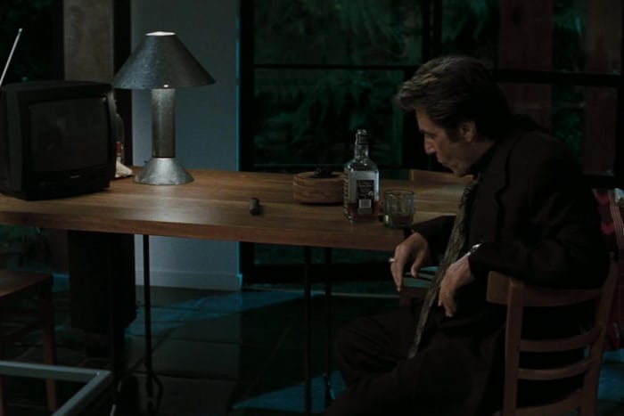 Pacino at the table