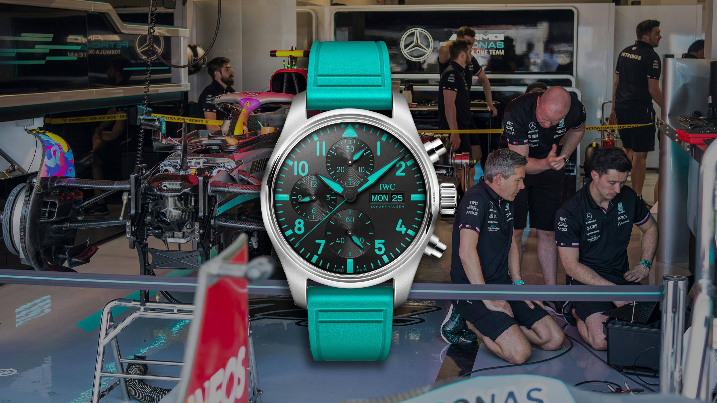 IWCのパイロット・ウォッチ・クロノグラフ41 “MERCEDES-AMG PETRONAS