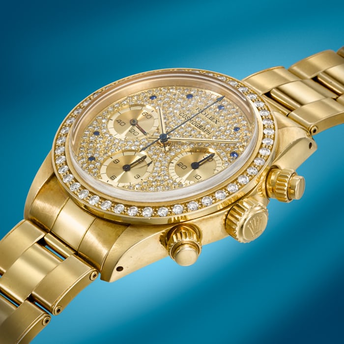 Rolex Cosmograph Daytona Ref. 6269 'Jack Of Diamonds', With Pavé Dial, For The French Market