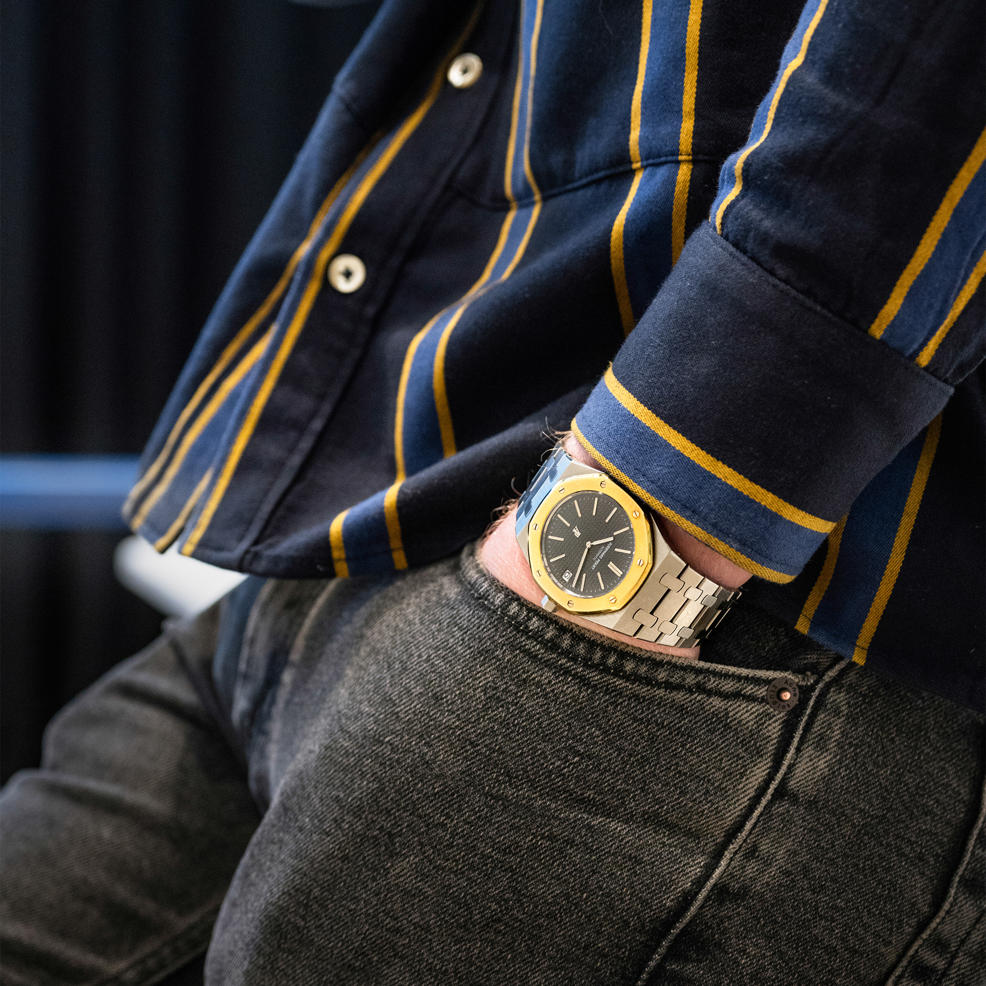 Gerald Genta's personal two-tone AP Royal Oak