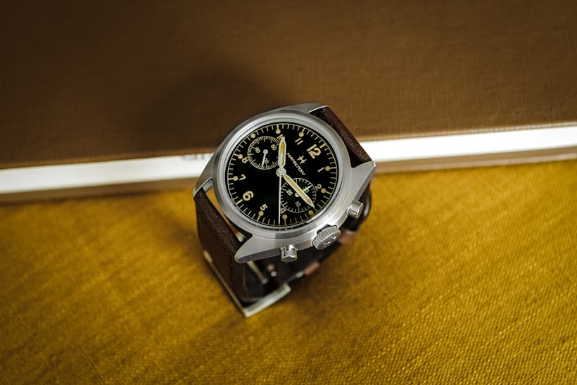ハミルトン カーキ パイロットパイオニアクロノ 腕時計(アナログ) 特価買取