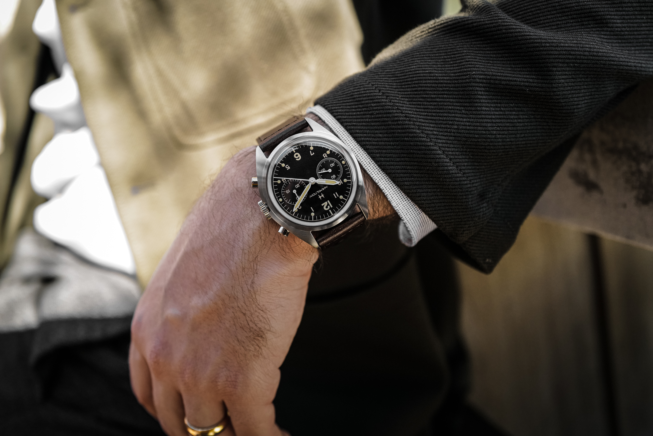 HAMILTON ハミルトン カーキ パイロット パイオニア 腕時計 美品 - 時計