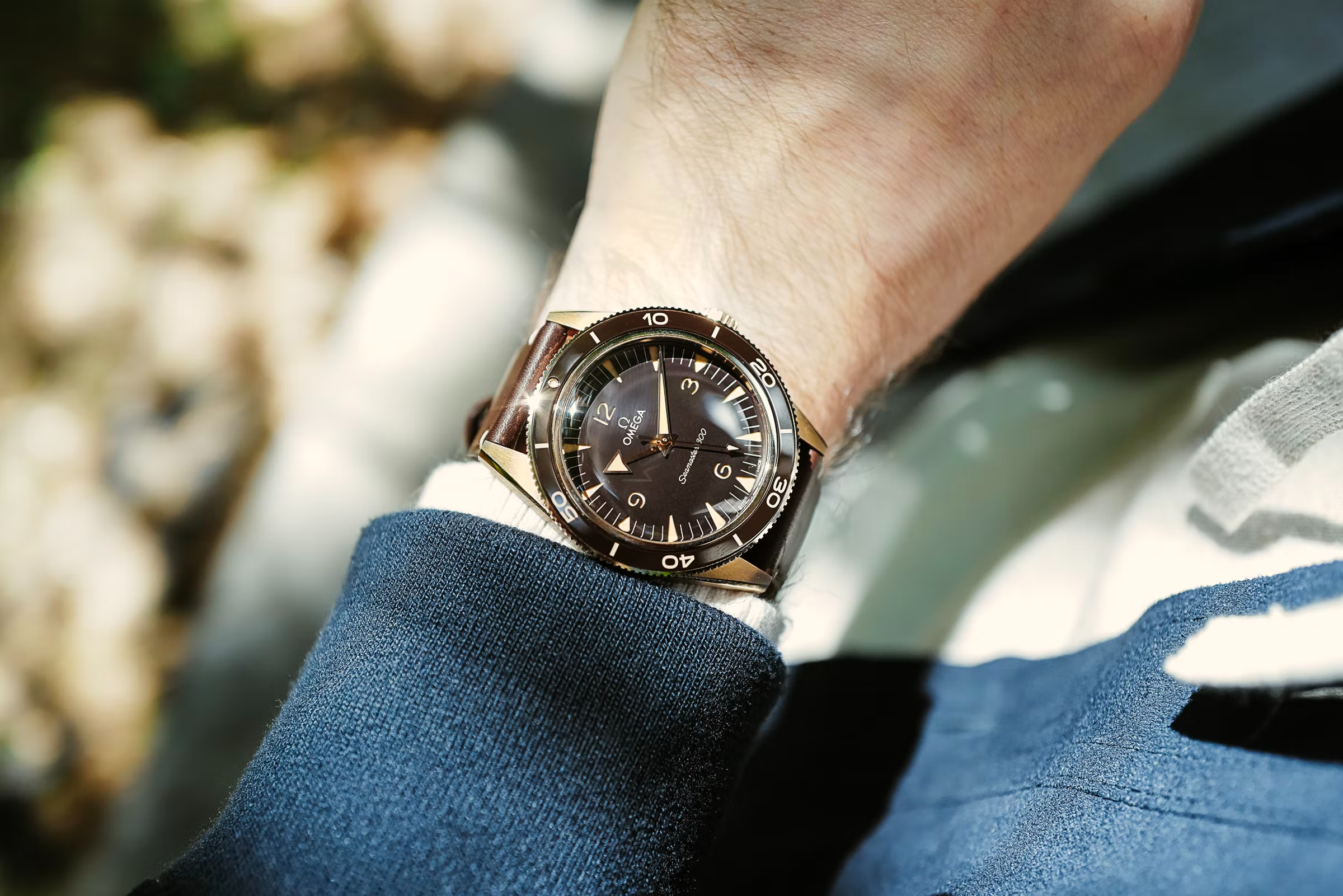 Bronze gold Seamaster