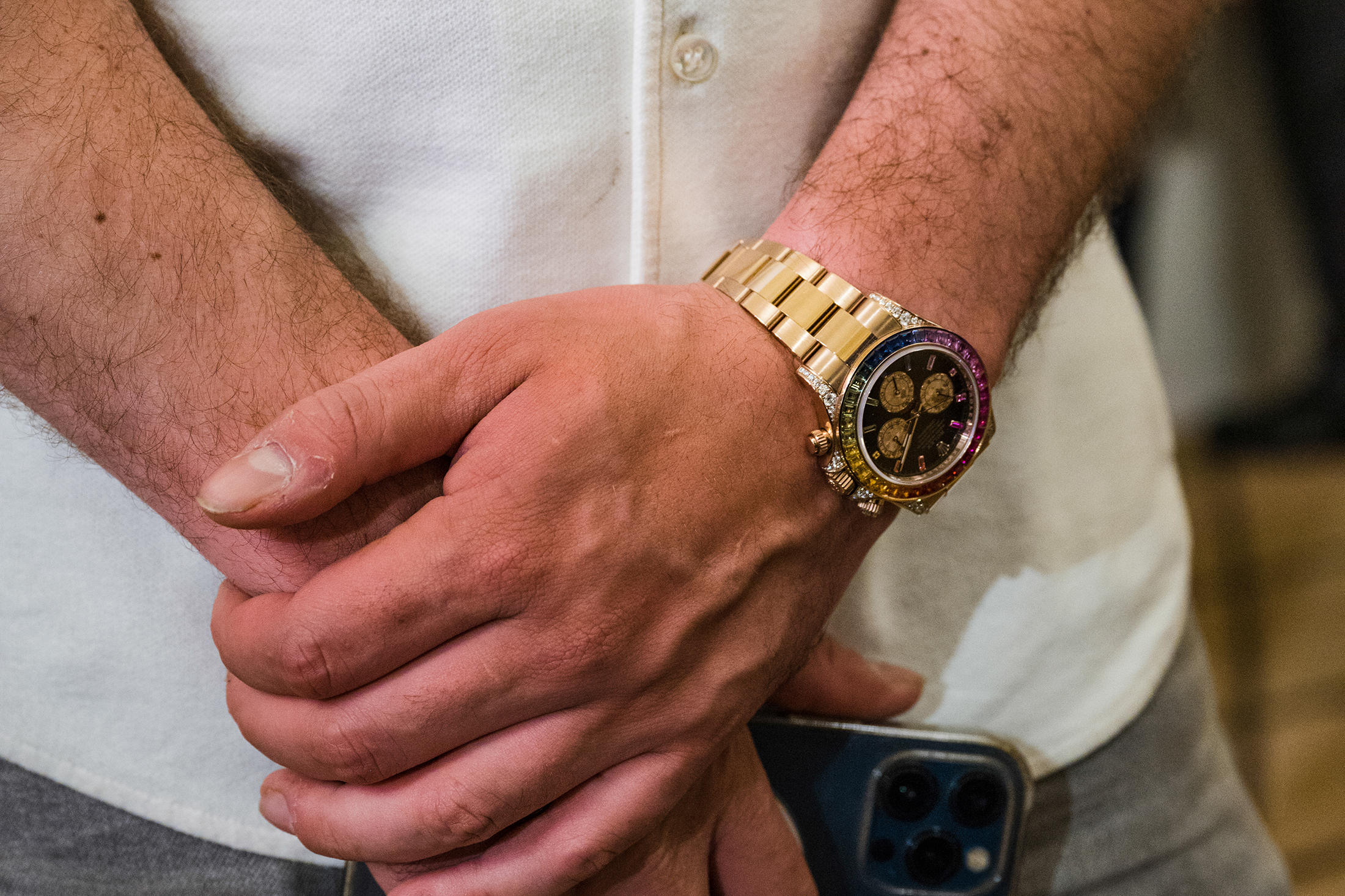 Rolex Daytona Rainbow at Phillips