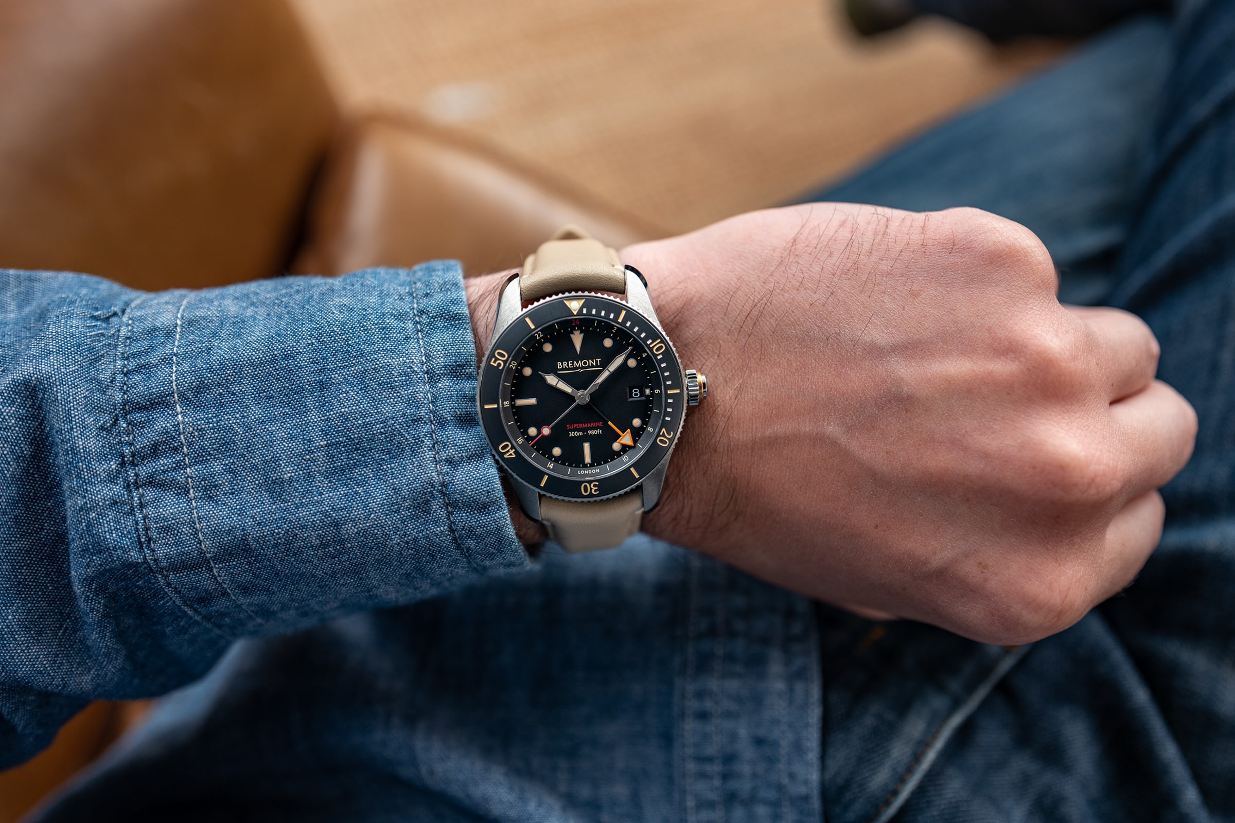 a wrist shot of the S302